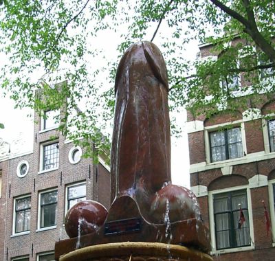Representaci&oacute;n de un pene en  Holanda