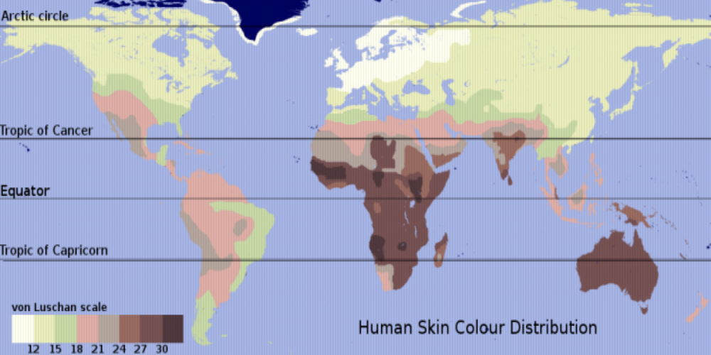 dark blue human races