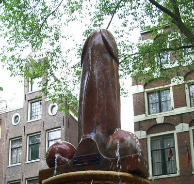 Representación de un pene en  Holanda