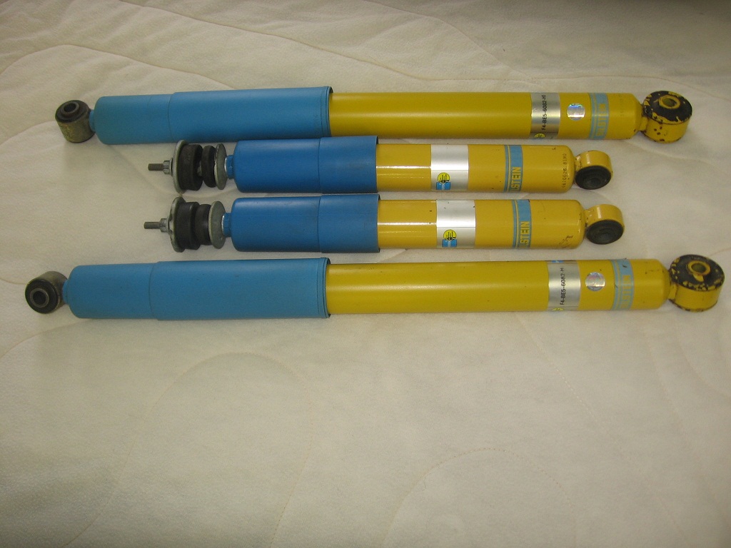 Yellow Bilstein Shocks Diesel Place