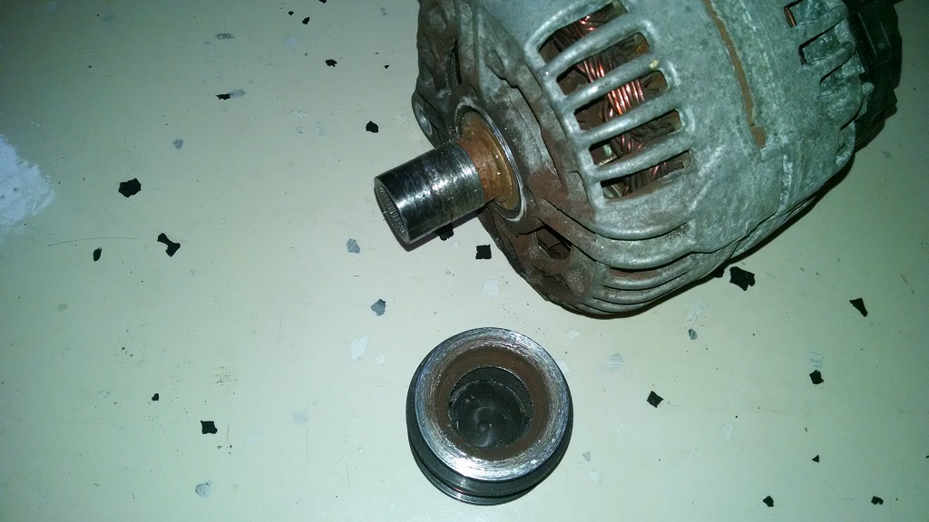 Is my alternator junk? One way bearing failure. Forums